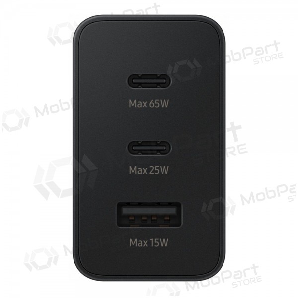 Netzladegerät Samsung EP-T6530NBEGEU 65 W 2x USB-C + USB-A schwarz