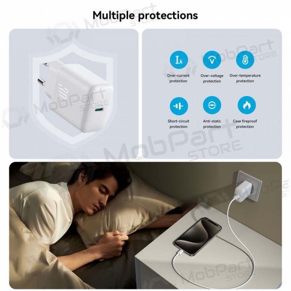 Ladegerät Joyroom JR-TCF24 USB-C PD30W Weiß