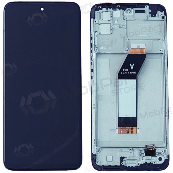 Xiaomi Redmi 10 2022 Display (Schwarz) (mit Rahmen) (original) Xiaomi Redmi 10 2022 Display (Schwarz) (mit Rahmen) (original)