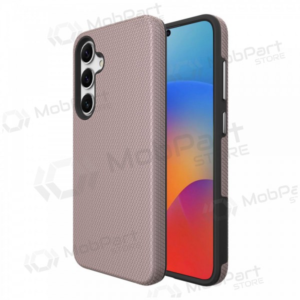 Handyhülle Perfectionists Triangle Case Samsung S721 S24 FE rožinio aukso