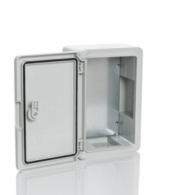 Plastikinė dėžė Plastim PP3021 (800x600x260, Grau, IP65, IK08)