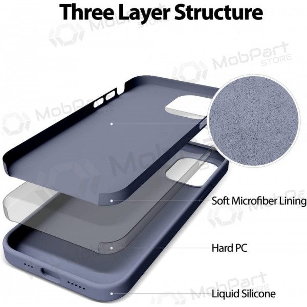 Samsung Galaxy S26 Ultra hülle Mercury - Pure Magsafe Silicon Case (Lavendelgrau)