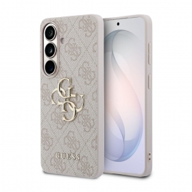 Samsung Galaxy S26 Hülle - Guess PU 4G Metal Logo (grau)