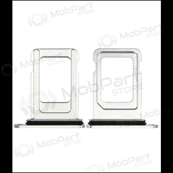 Apple iPhone 14 Pro / 14 Pro Max SIM-Kartenhalter (Silbrig)