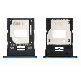 Xiaomi Mi 11 Lite 4G / 5G / 5G NE 2021 SIM-Kartenhalter (blau)