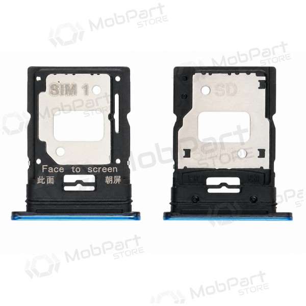 Xiaomi Mi 11 Lite 4G / 5G / 5G NE 2021 SIM-Kartenhalter (blau)