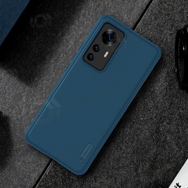 Xiaomi Redmi Note 12 5G / Poco X5 Handyhülle „Nillkin Frosted Shield“ (Blau) Xiaomi Redmi Note 12 5G / Poco X5 Handyhülle „Nillkin Frosted Shield“ (Blau)