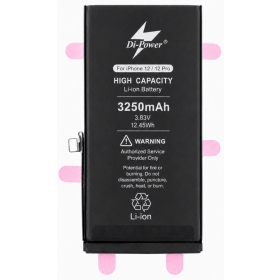 Apple iPhone 12 / 12 Pro Akku, Di-Power 3250 mAh (erhöhte Kapazität)