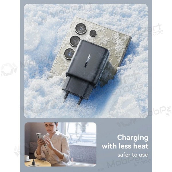 Ladegerät Joyroom JR-TCF23 USB-C 25W + USB-C to USB-C cable 1.0m Schwarz