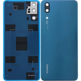 Huawei P20 Rückseite Akkudeckel (Blau) (gebraucht grade B, original)