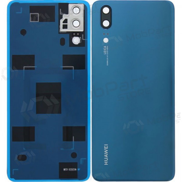 Huawei P20 Rückseite Akkudeckel (Blau) (gebraucht grade B, original)
