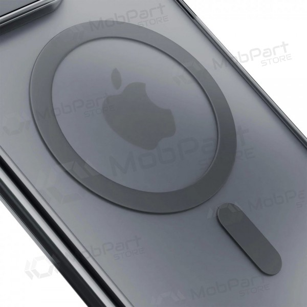 Apple iPhone 17 Pro, 18 Pro hülle - 3mk Frosty MagCase (schwarz)