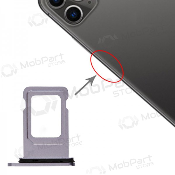 Apple iPhone 11 (Dual) SIM-Kartenhalter violetinė (purple)