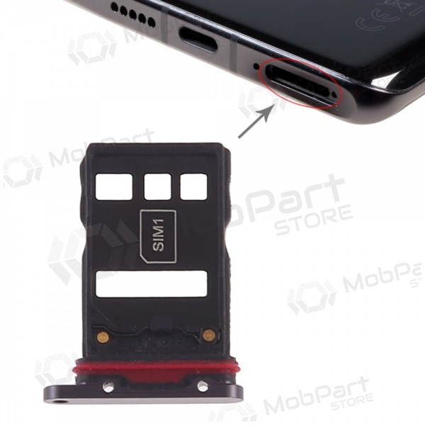 Huawei P30 Pro SIM-Kartenhalter (Schwarz)