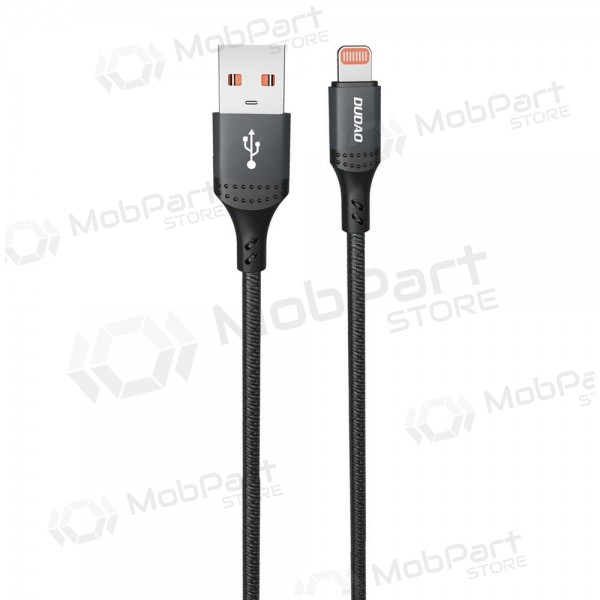 Lightning Kabel Dudao L3SL USB-A zu Lightning 1.2 m 3 A schwarz