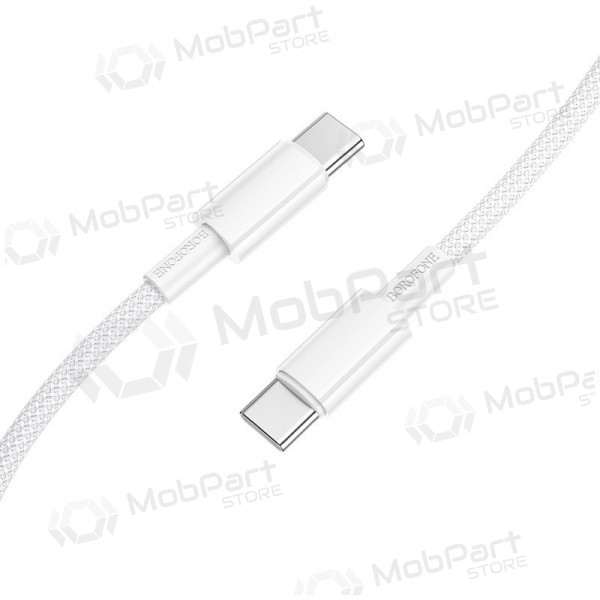 USB-C-kabel Borofone BX117 USB-C auf USB-C 1 m 60 W weiß