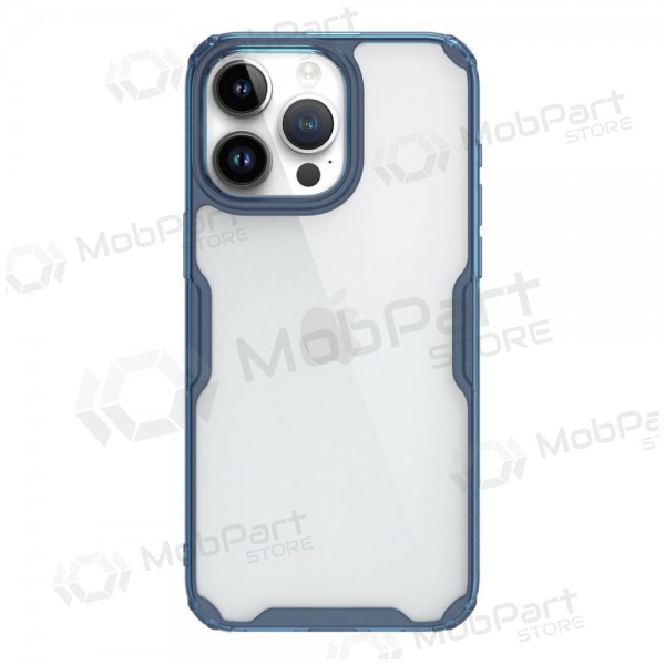 Apple iPhone 15 Pro Handyhülle „Nillkin Nature Pro“ (Blau)