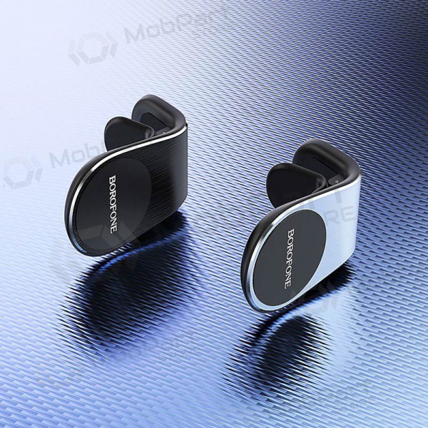 Automobilinis Universal telefono laikiklis Borofone BH10, mounted on ventilation grilles, magnetic, Schwarz Automobilinis Universal telefono laikiklis Borofone BH10, mounted on ventilation grilles, magnetic, Schwarz