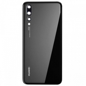 Huawei P20 Pro Rückseite Akkudeckel (Schwarz) (gebraucht grade B, original)