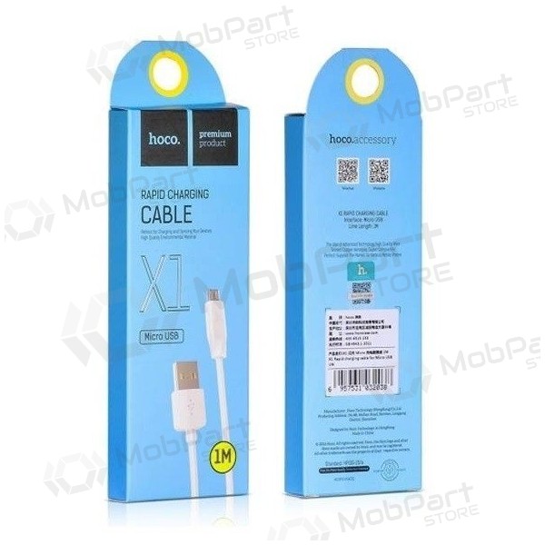 USB Kabel HOCO X1 Rapid USB Kabel HOCO X1 Rapid