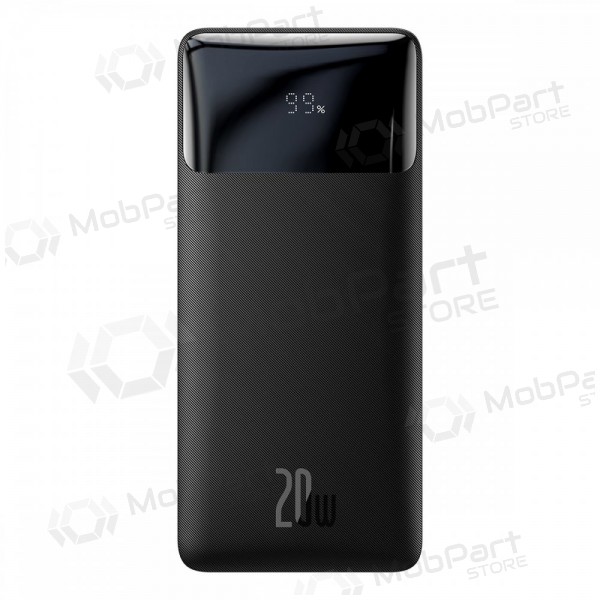 Externe Batterie Power Bank Baseus Bipow 20W 10000mAh + MicroUSB 0.25m Schwarz PPBD050301 Externe Batterie Power Bank Baseus Bipow 20W 10000mAh + MicroUSB 0.25m Schwarz PPBD050301