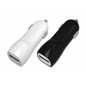 Ladegerät automobilinis Tellos USB (dual) (1A+2A) (Schwarz)