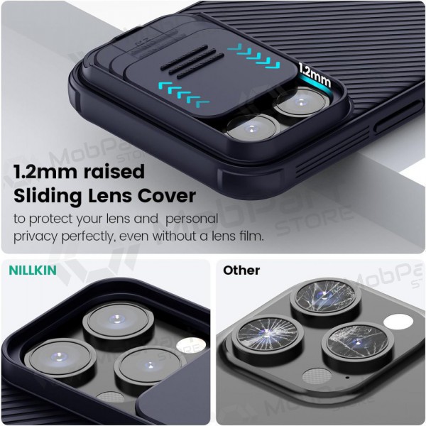 Apple iPhone 14 Pro Max Handyhülle „Nillkin CamShield Pro“ (Violett)