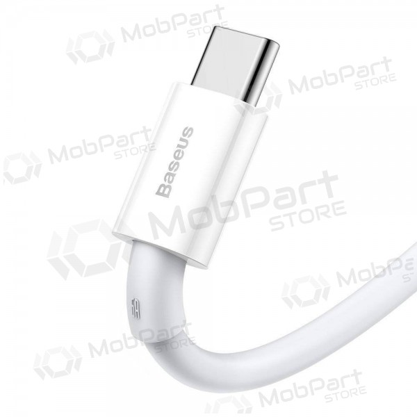 USB Kabel Baseus Superior iš USB į Type-C 66W 2.0m Weiß CATYS-A02