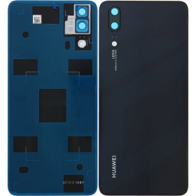 Huawei P20 Rückseite Akkudeckel (Schwarz) (gebraucht grade A, original)