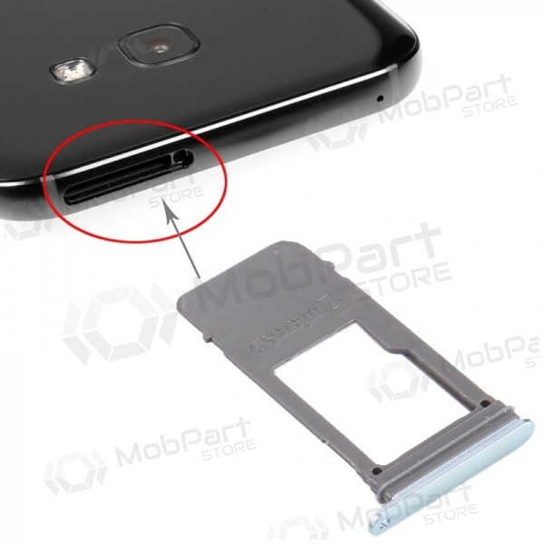Samsung A520F Galaxy A5 2017 SIM-Kartenhalter (2Stck) (Blau) (original)