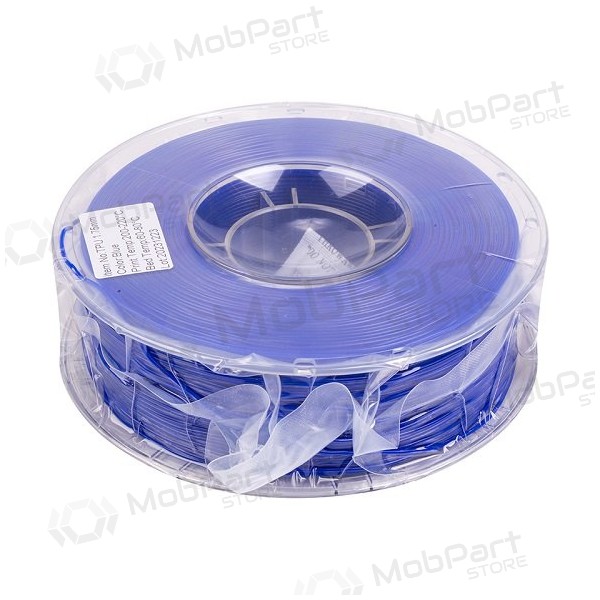 3D spausdinimo plastikas TPU, 1.75mm, 1kg, Blau 3D spausdinimo plastikas TPU, 1.75mm, 1kg, Blau