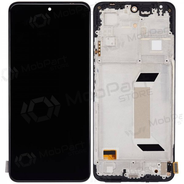 Xiaomi Redmi Note 12 5G, Poco X5 5G bildschirm (schwarz) (mit rahmen) (original)