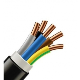 Energiekabel Lietkabelis CYKY 5x4 mm² kupfer PVC 450/750.