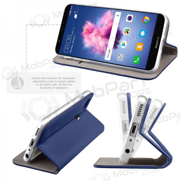Apple iPhone 13 Pro hülle - Smart Magnet (dunkelblau)