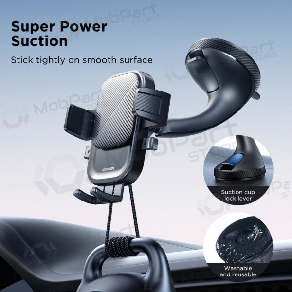 Halterung für Autotelefon Joyroom JR-OK6 (windshield) Schwarz Halterung für Autotelefon Joyroom JR-OK6 (windshield) Schwarz