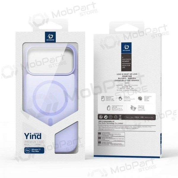 Apple iPhone 17 Pro Max, 18 Pro Max hülle -Dux Ducis Yind- (violett)