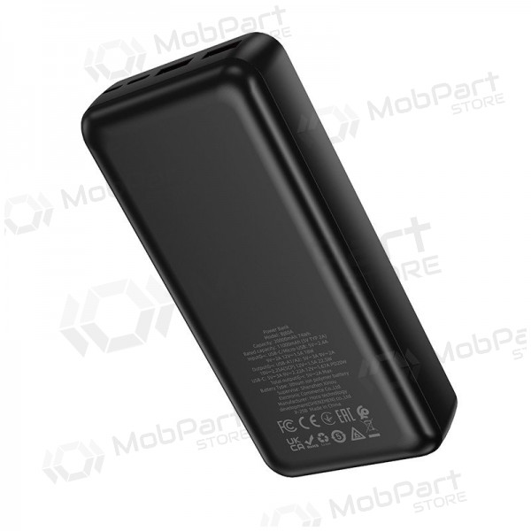 Externe Batterie Power Bank Borofone BJ80A 22.5W 20000mAh Schwarz