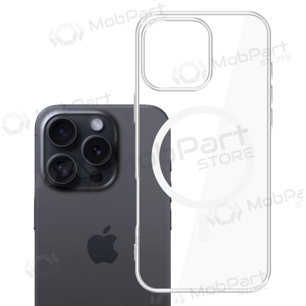 Apple iPhone 16 Pro Hülle - 3MK Clear MagCase (klar)