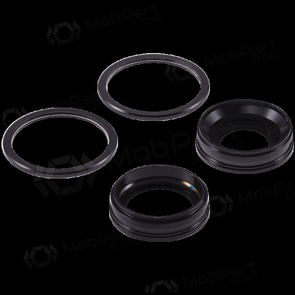 Apple iPhone 11 Kameraglas (2Stck) (Schwarz) (mit Rahmen) Apple iPhone 11 Kameraglas (2Stck) (Schwarz) (mit Rahmen)