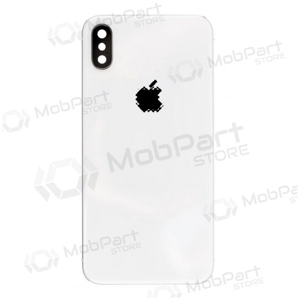 Apple iPhone X Rückseite Akkudeckel (Silbrig) (gebraucht grade B, original) Apple iPhone X Rückseite Akkudeckel (Silbrig) (gebraucht grade B, original)