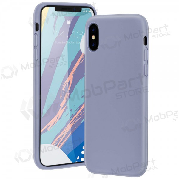 Apple iPhone 11 Pro hülle - Liquid Silicone 2.0mm (lavendelgrau)