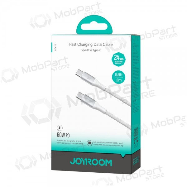 USB Kabel Joyroom S-A28 USB-C to USB-C 60W 2.0m Weiß