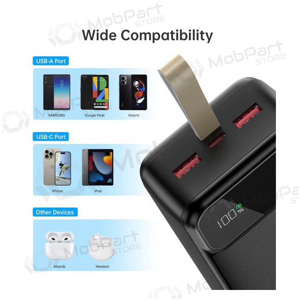 Externe Batterie Power Bank Choetech B730 22.5W 30000mAh Schwarz Externe Batterie Power Bank Choetech B730 22.5W 30000mAh Schwarz