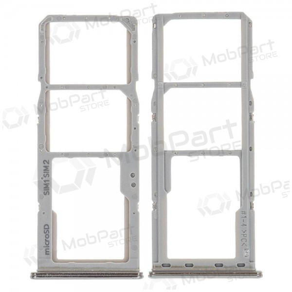 Samsung A705 Galaxy A70 2019 SIM-Kartenhalter Weiß (Silbrig)