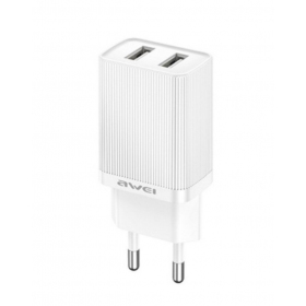 Ladegerät Awei C15-EU 2xUSB-A 10W Weiß