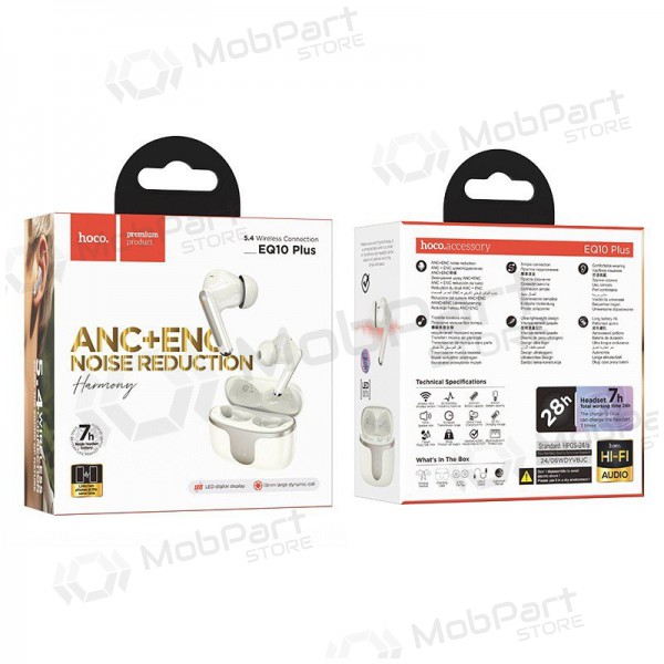 Kabelloss ausinės Hoco EQ10 Plus Kabelloss ausinės Hoco EQ10 Plus