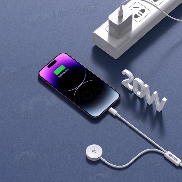 USB-C Kabel Dudao A12MAX-2in1 USB-C zu iWatch / Lightning 1.2 m