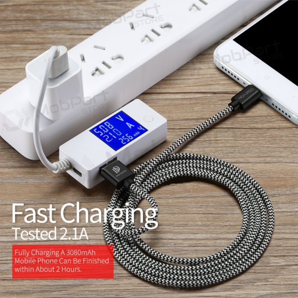 USB-Kabel Dux Ducis K-ONE microUSB FastCharging 1,0 m