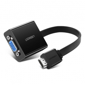 Adapter Ugreen MM103 HDMI zu VGA schwarz
