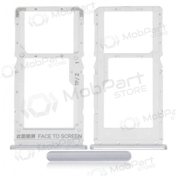 Xiaomi Redmi Note 10 5G SIM-Kartenhalter (Silbrig)